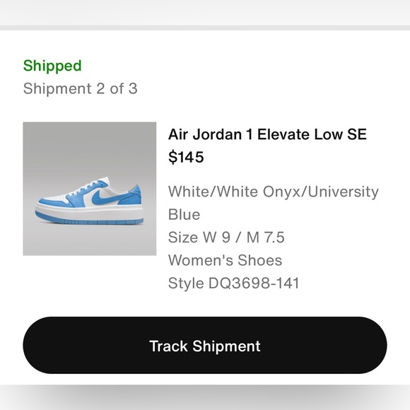 Air Jordan 1 Elevate Low SE University Blue - Picture 2 of 4